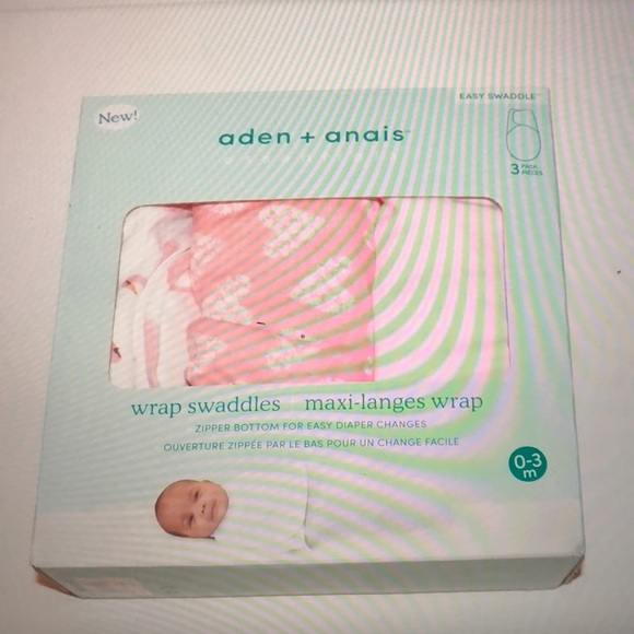 Aden by Aden + Anais Essentials Baby Boys & Girls 3-Pk - Picture 2 of 3